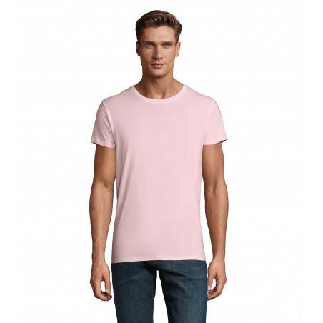 Sol's - Tee-shirt homme jersey col rond ajusté CRUSADER MEN - Rose Pâle