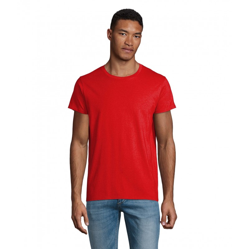 Sol's - Tee-shirt homme jersey col rond ajusté CRUSADER MEN - Rouge