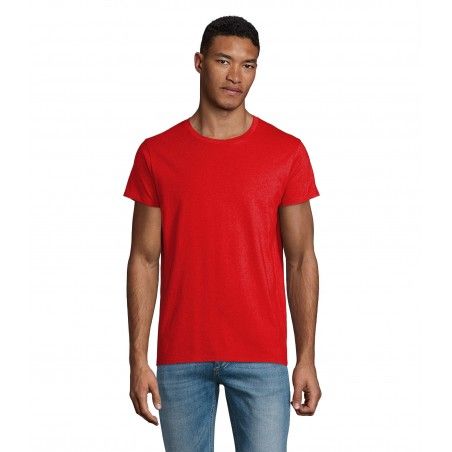 Sol's - Tee-shirt homme jersey col rond ajusté CRUSADER MEN - Rouge