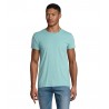 Sol's - Tee-shirt homme jersey col rond ajusté CRUSADER MEN - Vert Clair Chiné