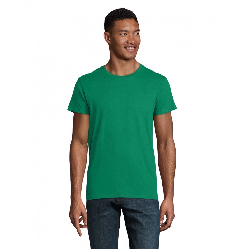 Sol's - Tee-shirt homme jersey col rond ajusté CRUSADER MEN - Vert Prairie