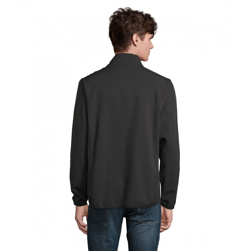 Sol's - Veste homme zippée softshell FALCON MEN - Noir