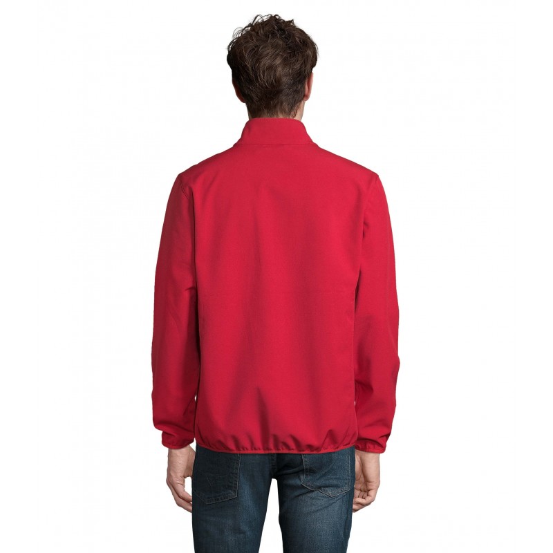 Sol's - Veste homme zippée softshell FALCON MEN - Rouge Piment