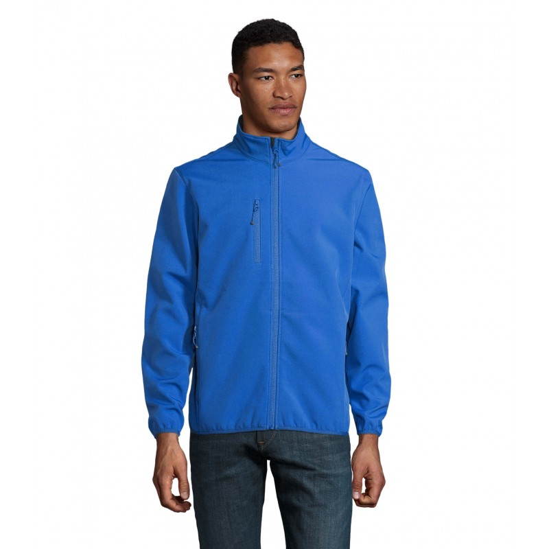 Sol's - Veste homme zippée softshell FALCON MEN - Royal
