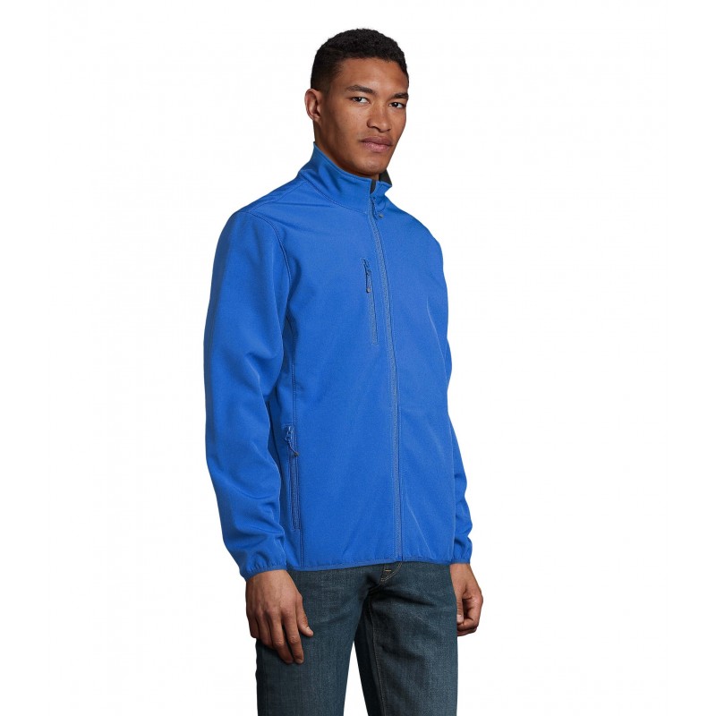 Sol's - Veste homme zippée softshell FALCON MEN - Royal