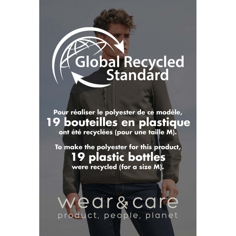 Sol's - Veste homme zippée softshell FALCON MEN