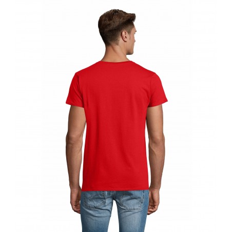 Sol's - Tee-shirt homme jersey col rond ajusté PIONEER MEN - Rouge
