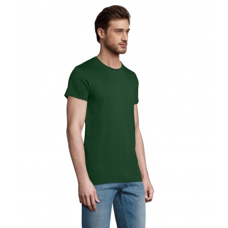 Sol's - Tee-shirt homme jersey col rond ajusté PIONEER MEN - Vert Bouteille