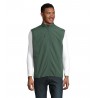Sol's - Veste homme zippée softshell sans manche FALCON BW MEN - Vert Forêt