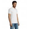 Sol's - Polo homme polycoton PRIME MEN - Blanc