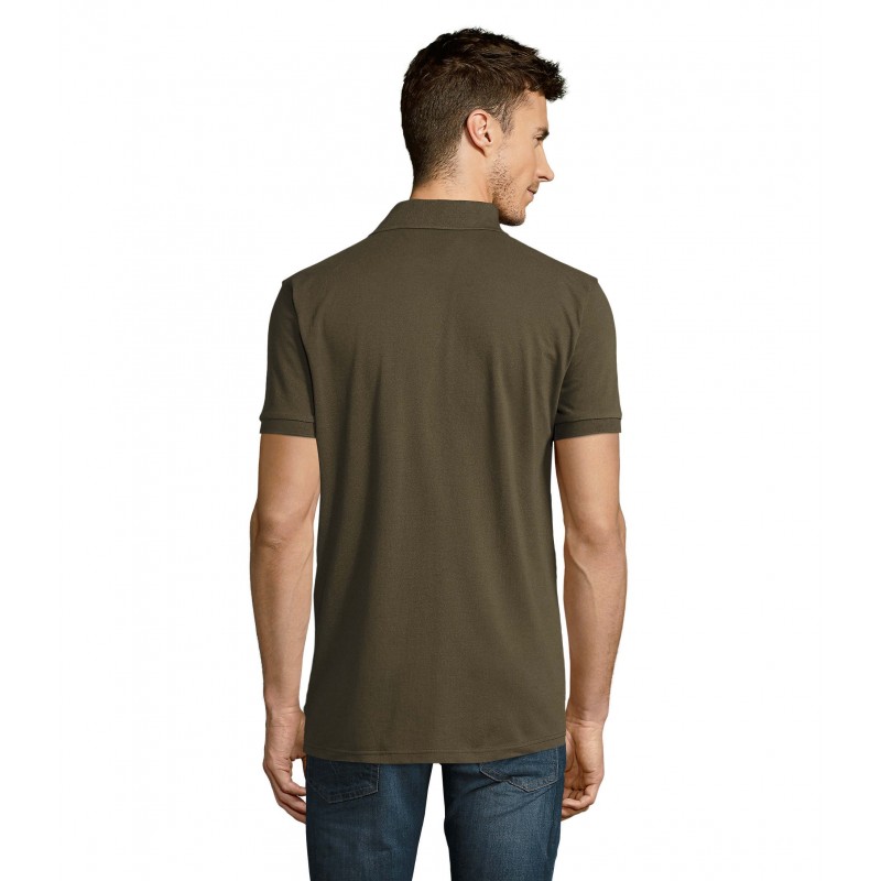 Sol's - Polo homme polycoton PRIME MEN - Army