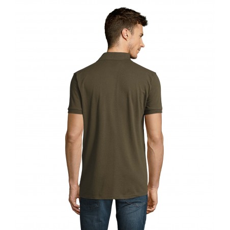 Sol's - Polo homme polycoton PRIME MEN - Army