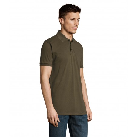 Sol's - Polo homme polycoton PRIME MEN - Army