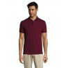 Sol's - Polo homme polycoton PRIME MEN - Bordeaux