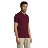 Sol's - Polo homme polycoton PRIME MEN - Bordeaux