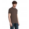 Sol's - Polo homme polycoton PRIME MEN - Chocolat