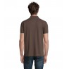 Sol's - Polo homme polycoton PRIME MEN - Chocolat