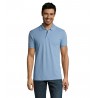 Sol's - Polo homme polycoton PRIME MEN - Ciel