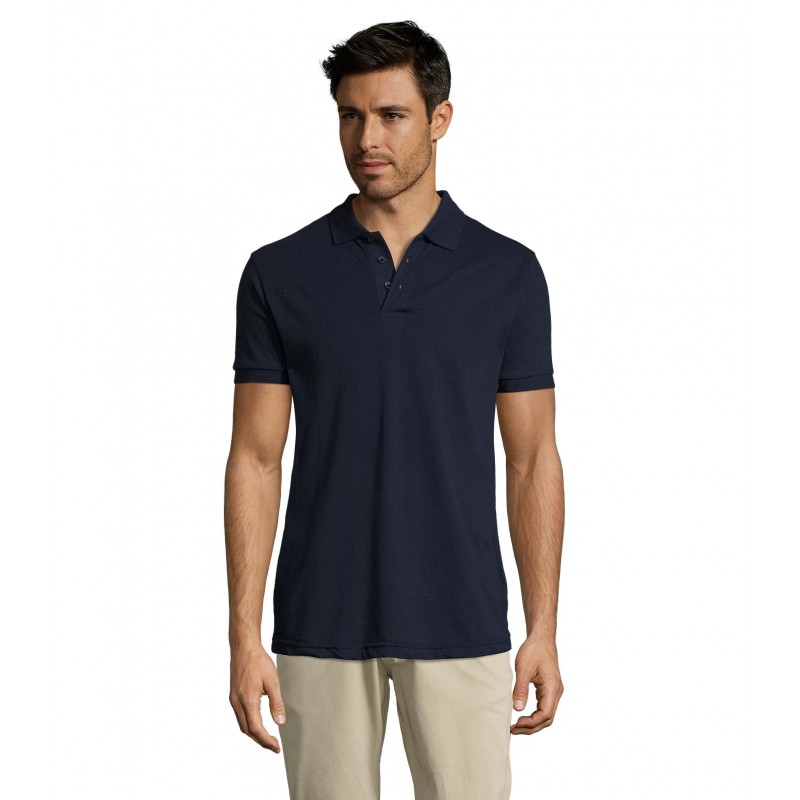 Sol's - Polo homme polycoton PRIME MEN - French Marine