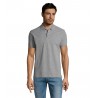 Sol's - Polo homme polycoton PRIME MEN - Gris Chiné