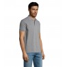 Sol's - Polo homme polycoton PRIME MEN - Gris Chiné