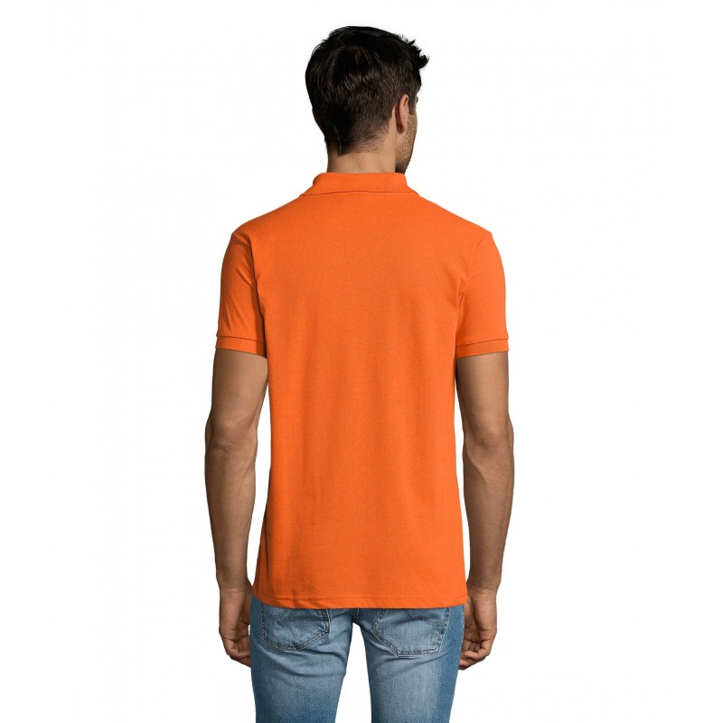 Sol's - Polo homme polycoton PRIME MEN - Orange