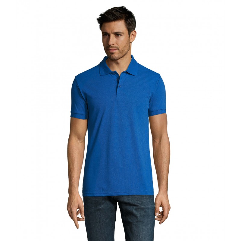 Sol's - Polo homme polycoton PRIME MEN - Royal