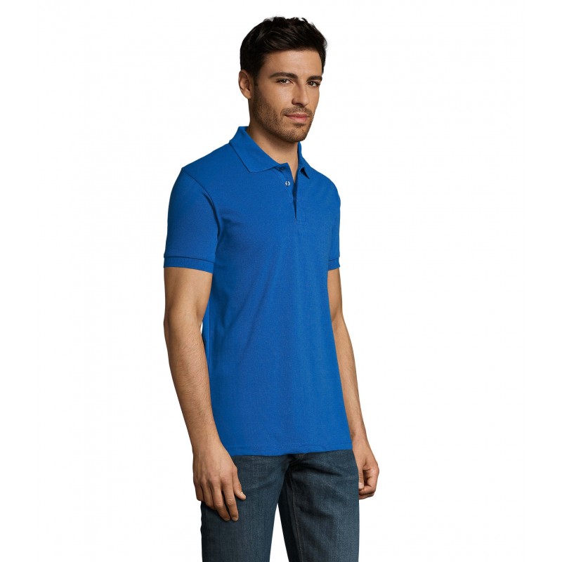 Sol's - Polo homme polycoton PRIME MEN - Royal