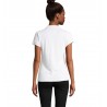 Sol's - Polo femme polycoton PRIME WOMEN - Blanc Chiné