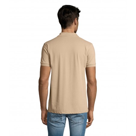Sol's - Polo homme polycoton PRIME MEN - Sable