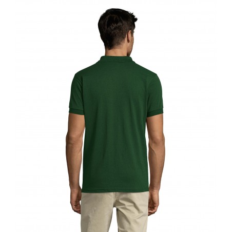Sol's - Polo homme polycoton PRIME MEN - Vert Bouteille