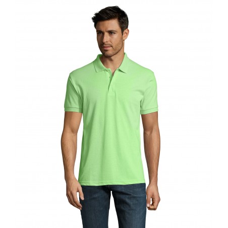 Sol's - Polo homme polycoton PRIME MEN - Vert Pomme