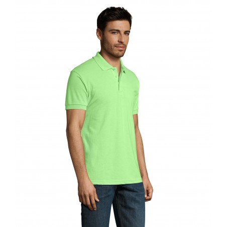 Sol's - Polo homme polycoton PRIME MEN - Vert Pomme