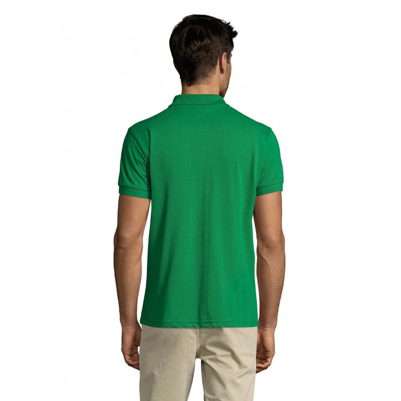 Sol's - Polo homme polycoton PRIME MEN - Vert Prairie