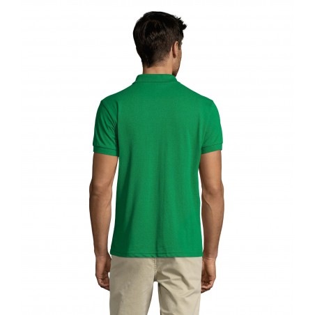 Sol's - Polo homme polycoton PRIME MEN - Vert Prairie