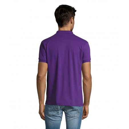 Sol's - Polo homme polycoton PRIME MEN - Violet Foncé