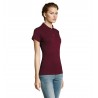Sol's - Polo femme polycoton PRIME WOMEN - Bordeaux
