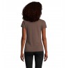 Sol's - Polo femme polycoton PRIME WOMEN - Chocolat