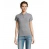 Sol's - Polo femme polycoton PRIME WOMEN - Gris Chiné