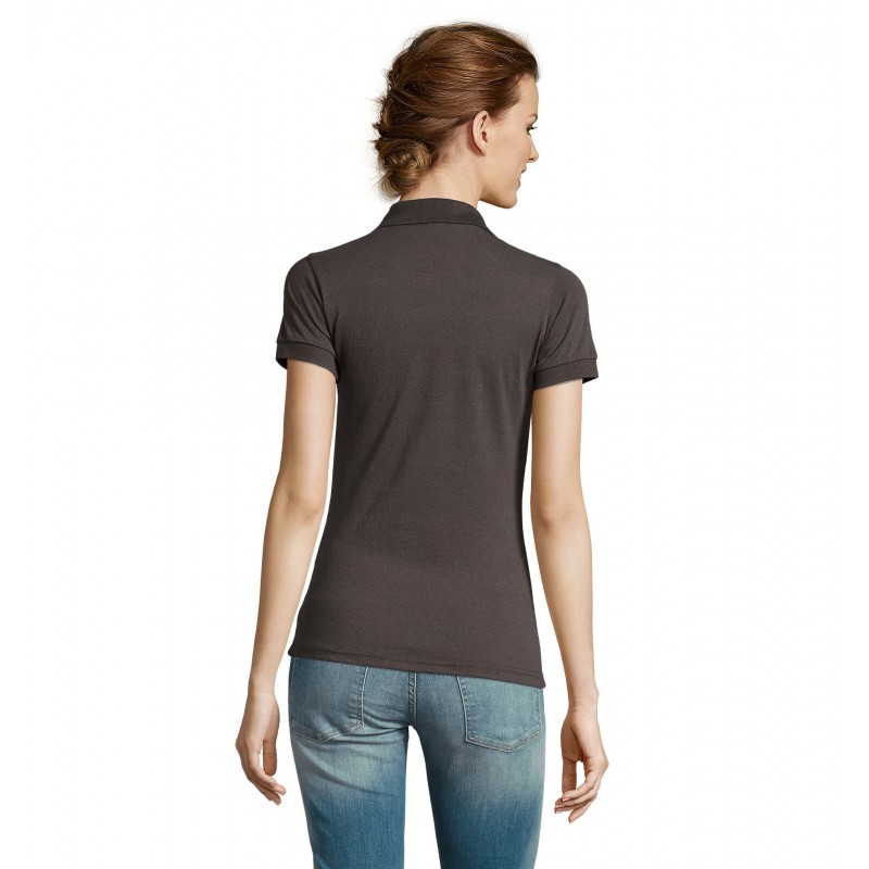 Sol's - Polo femme polycoton PRIME WOMEN - Gris Foncé