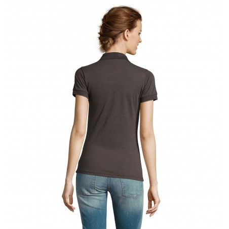 Sol's - Polo femme polycoton PRIME WOMEN - Gris Foncé