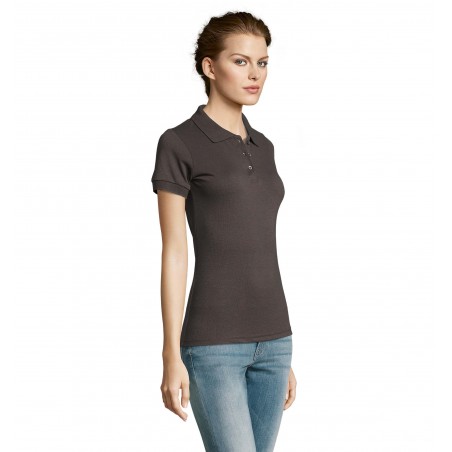 Sol's - Polo femme polycoton PRIME WOMEN - Gris Foncé