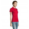 Sol's - Polo femme polycoton PRIME WOMEN - Rouge