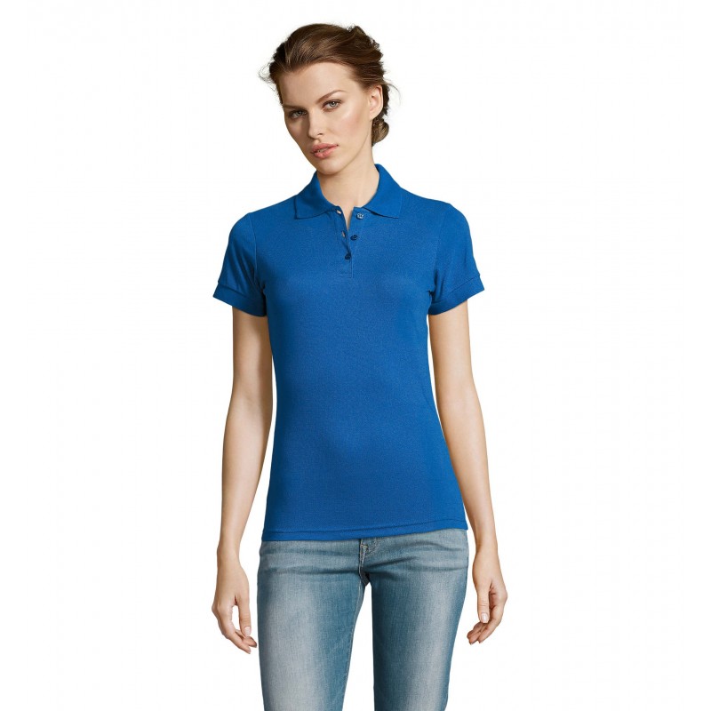 Sol's - Polo femme polycoton PRIME WOMEN - Royal