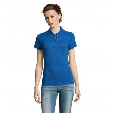 Sol's - Polo femme polycoton PRIME WOMEN - Royal