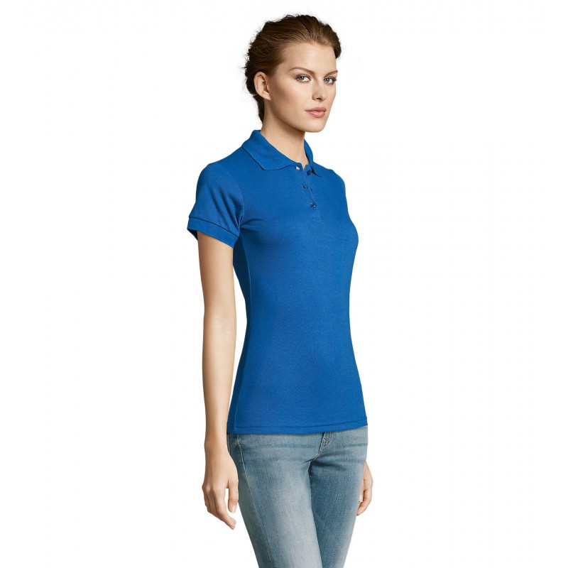 Sol's - Polo femme polycoton PRIME WOMEN - Royal