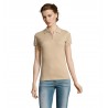 Sol's - Polo femme polycoton PRIME WOMEN - Sable