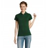 Sol's - Polo femme polycoton PRIME WOMEN - Vert Bouteille