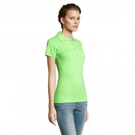 Sol's - Polo femme polycoton PRIME WOMEN - Vert Pomme