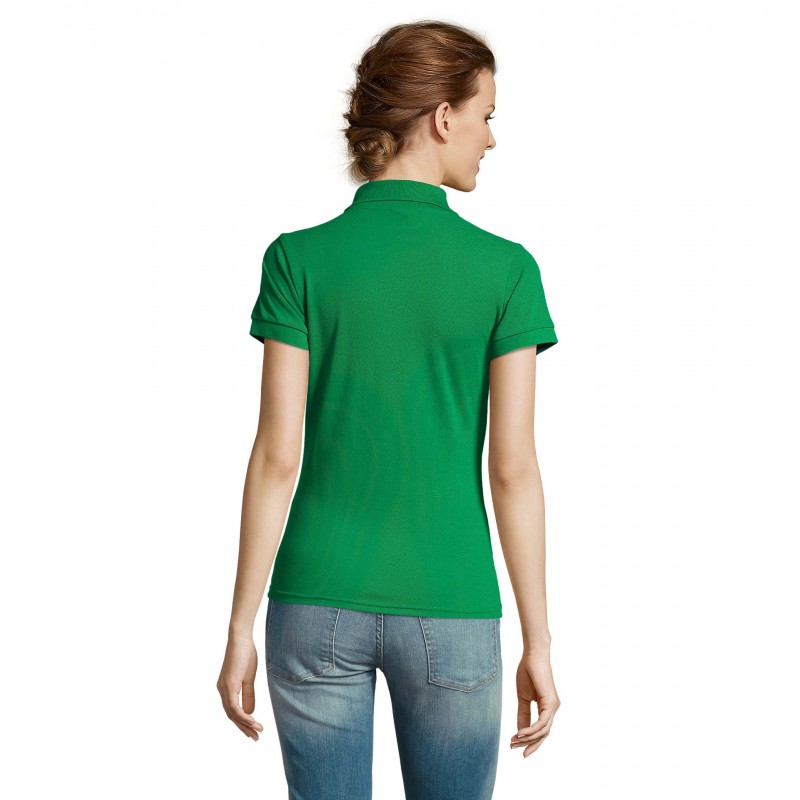 Sol's - Polo femme polycoton PRIME WOMEN - Vert Prairie